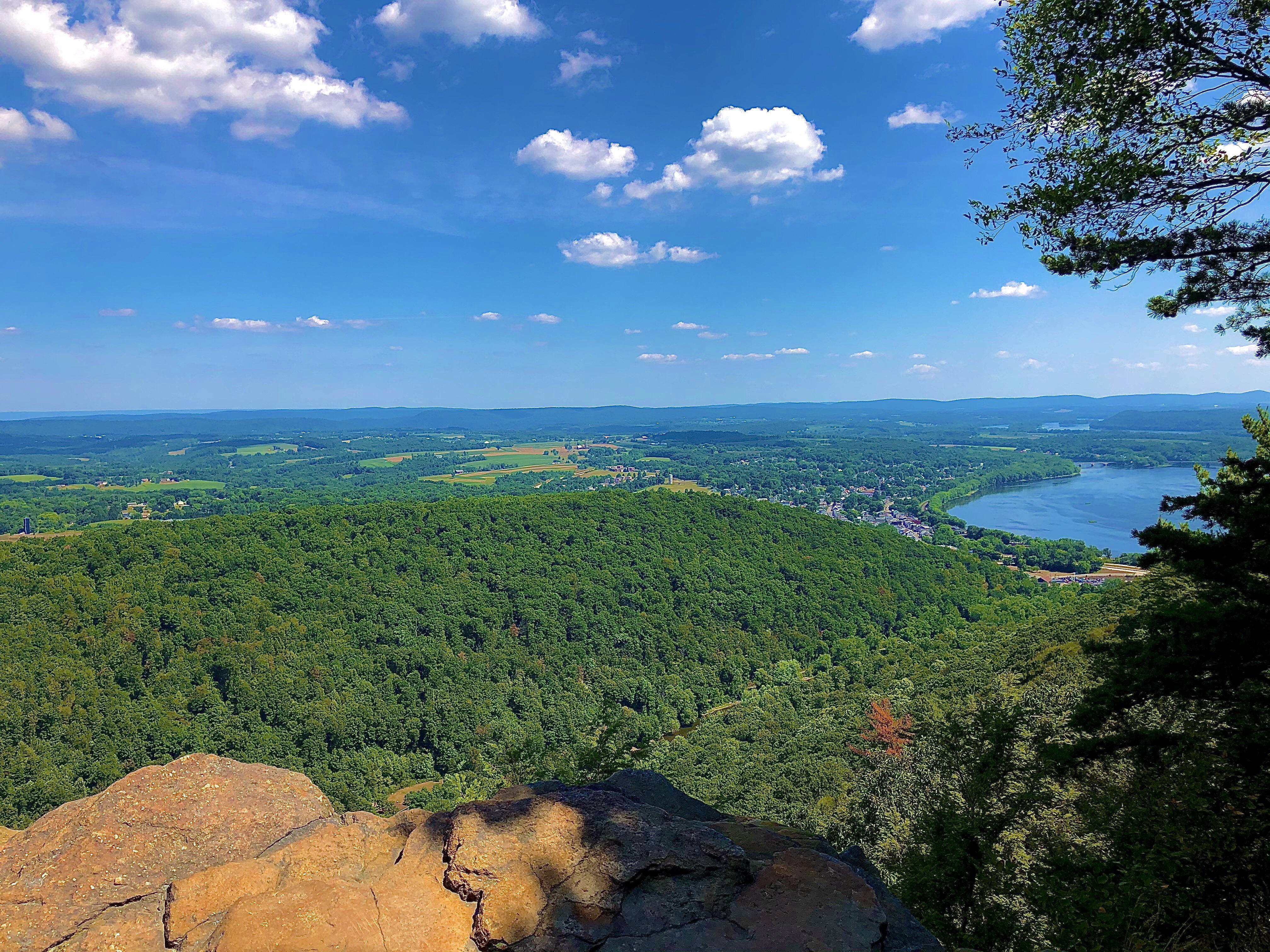 Hiking at Hawk Rock