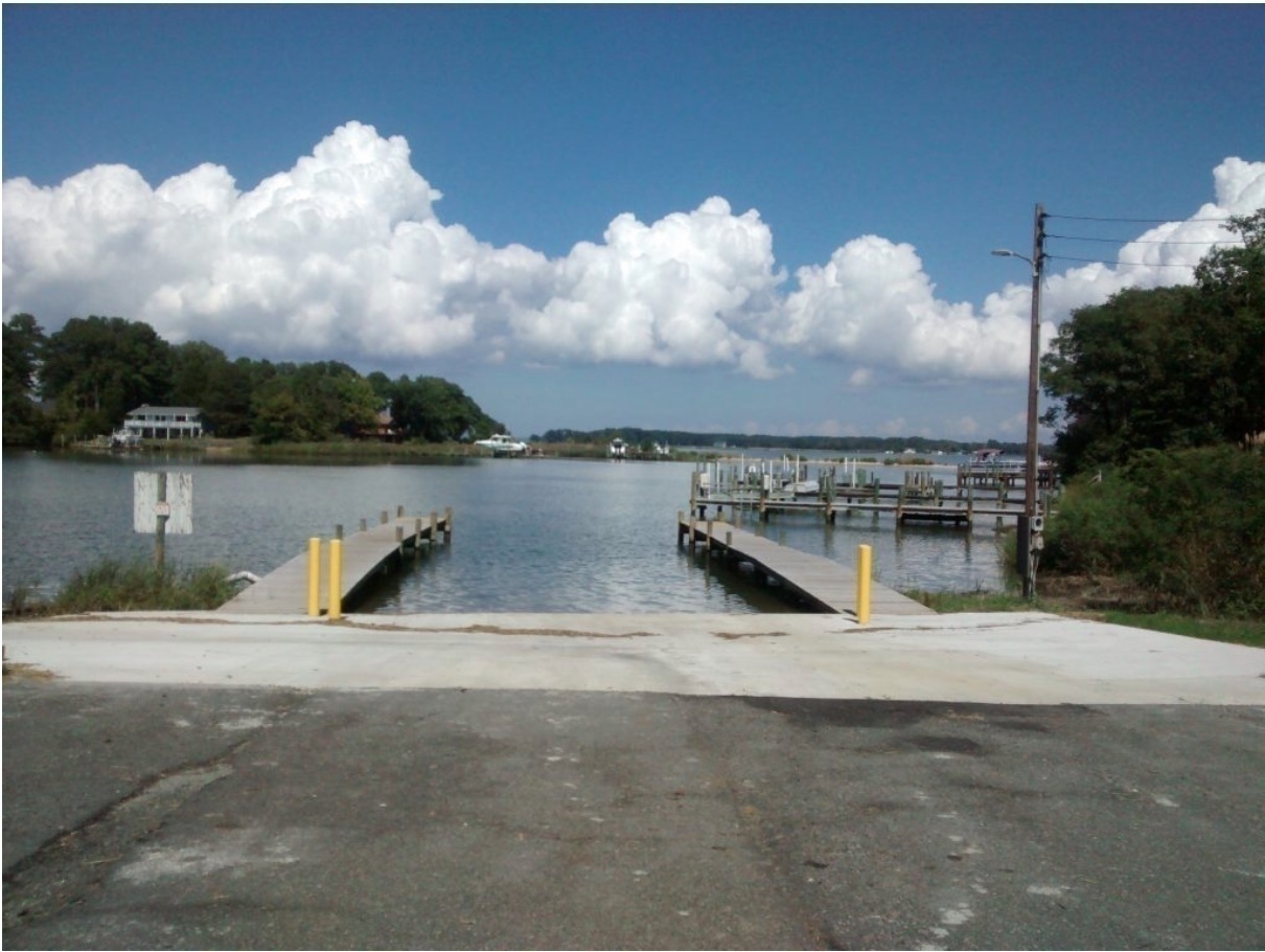 Boat ramps available